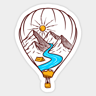 Camping Time Sticker